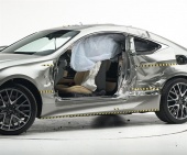 2015 Lexus RC IIHS Side Impact Crash Test Picture